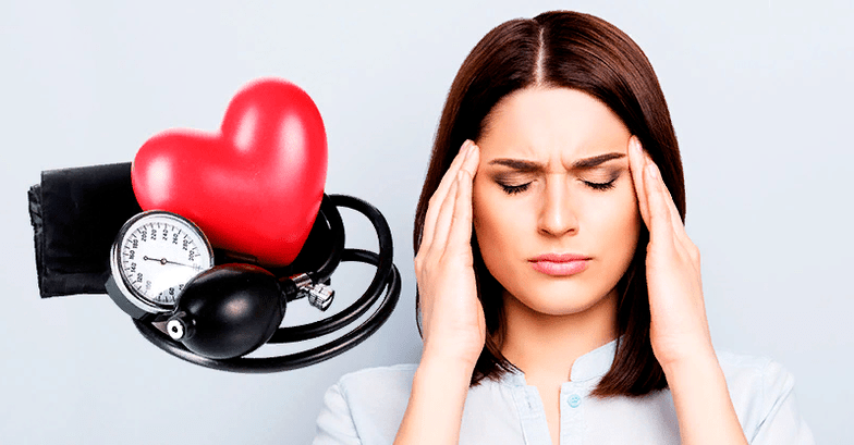 High blood pressure aggravates heart work